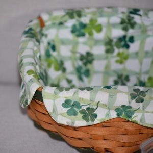St. Patty’s Day Longaberger basket